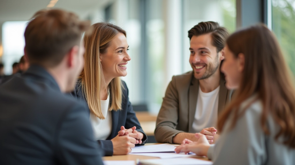 Twee mensen in gesprek